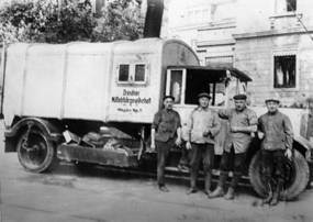 Dresdner Müllabfuhr 1930